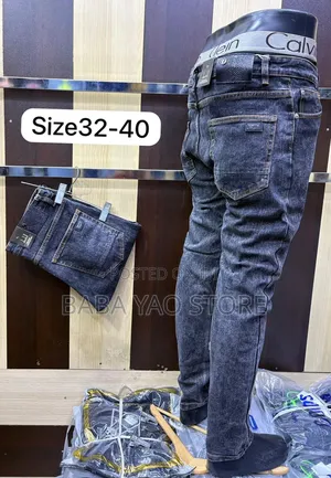 Quality Men's Stretchy Colorfast Jeans