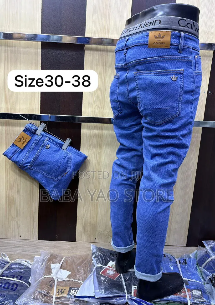 High-Quality Casual Colorfast Men's Slim Jeans