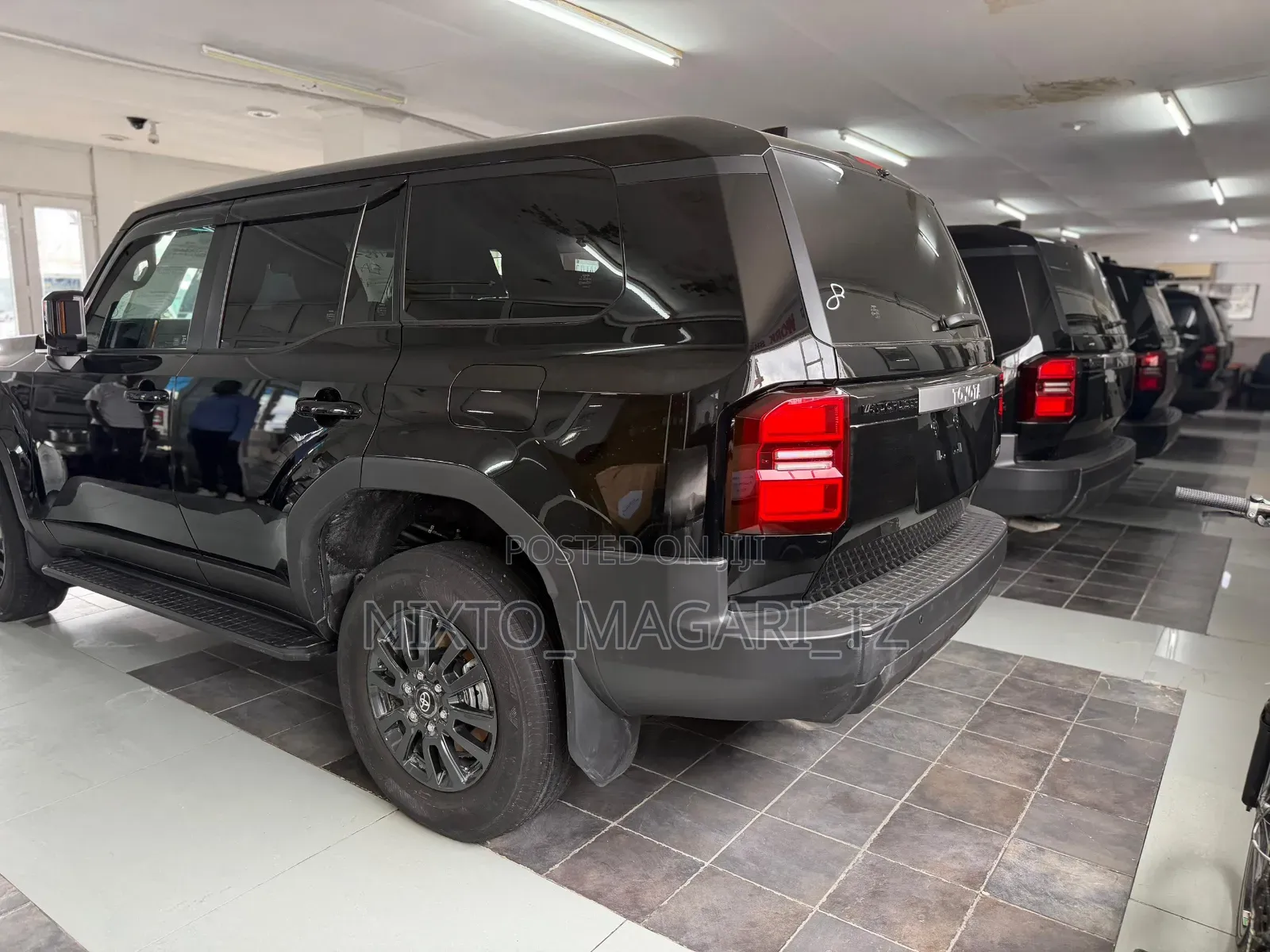New Toyota Land Cruiser Prado 2025 Black