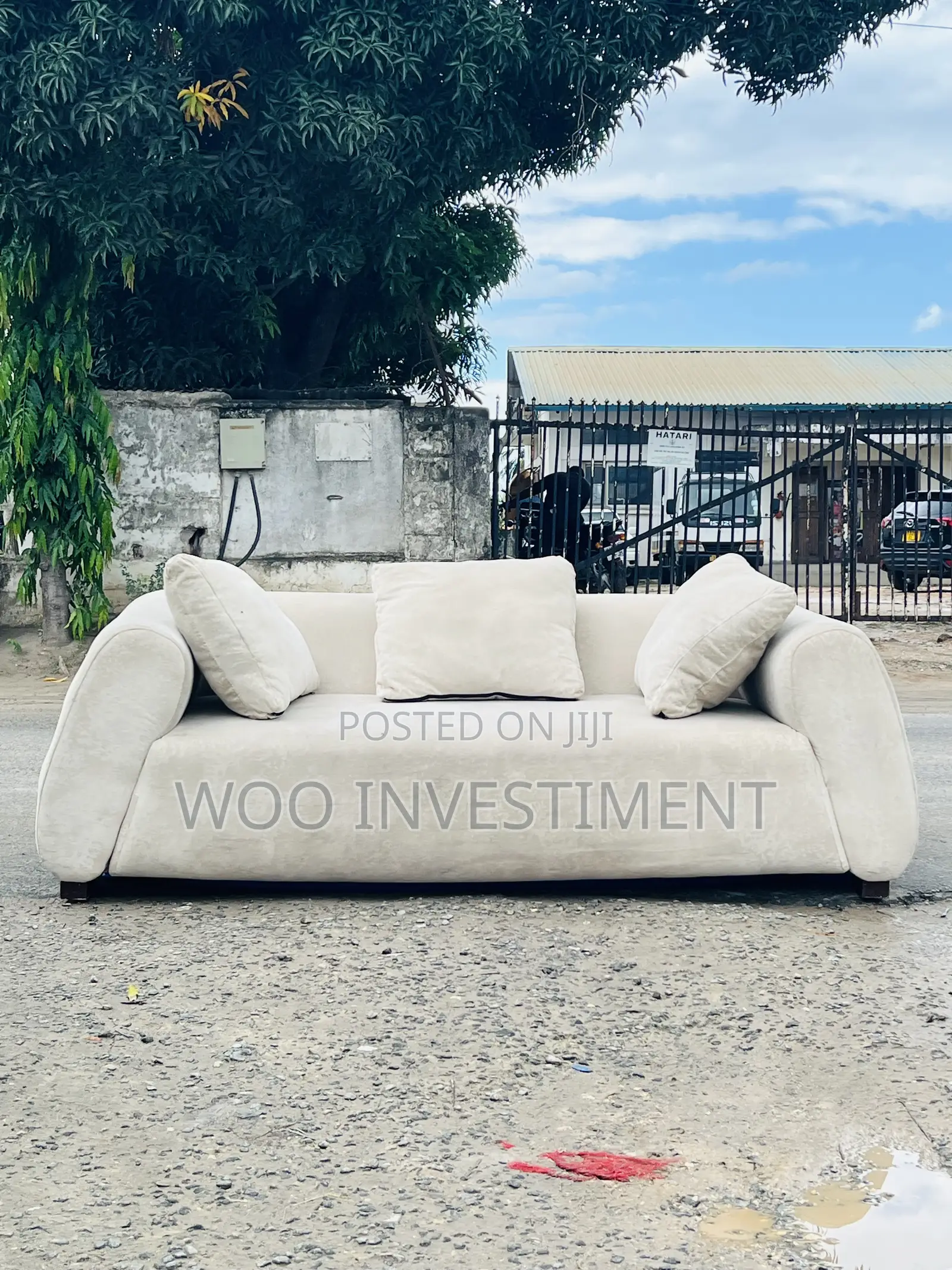 Sofa Kali Sana La Watu 3clean Sana Linapatikana Spring Na Fibre