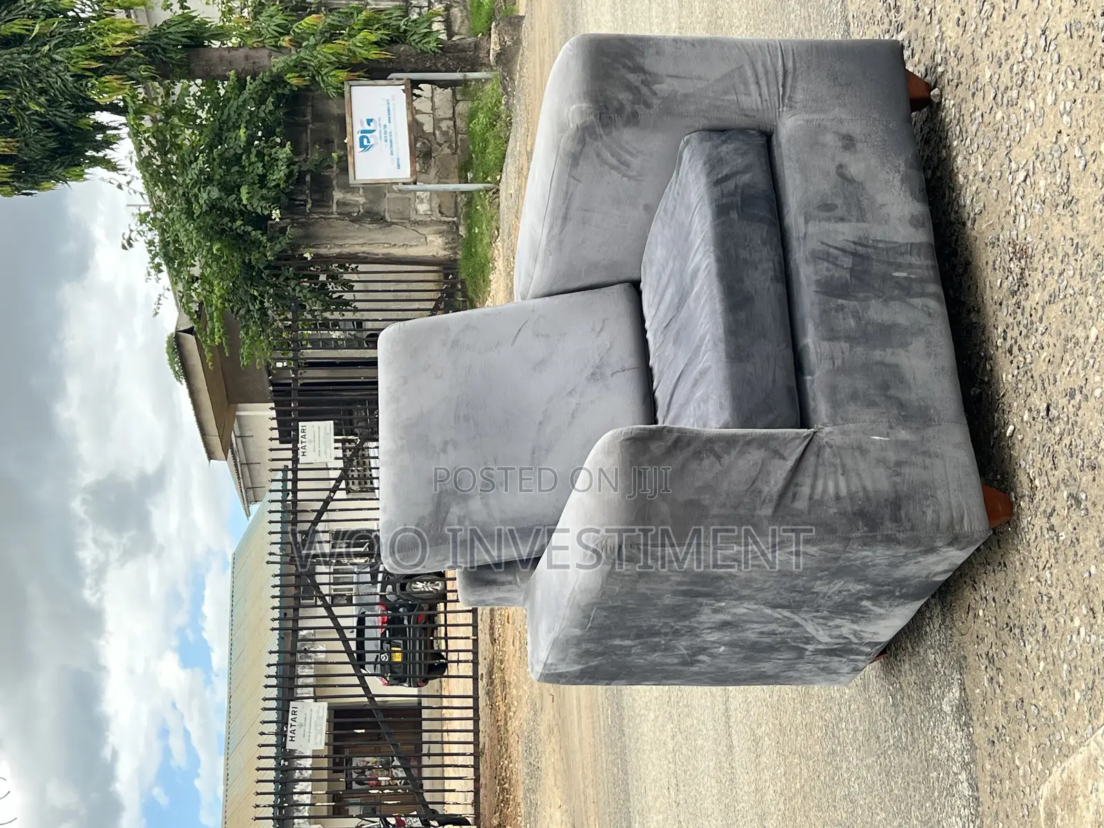 Sofa Kali Sana La Mtu Mmoja Clean Sana Linapatikana Spring Na Fibre