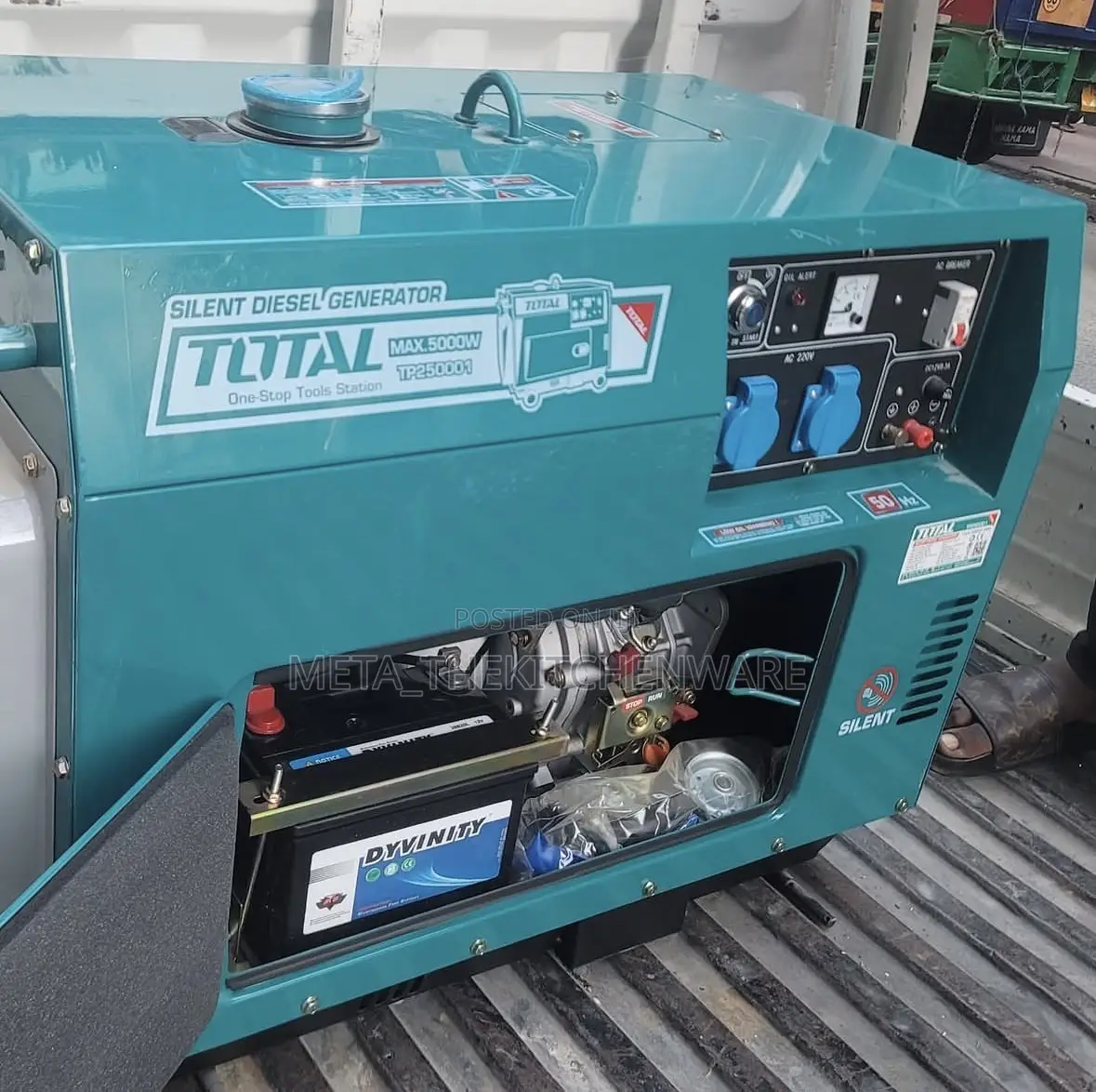 Total Silent Diesel Generator 5kw