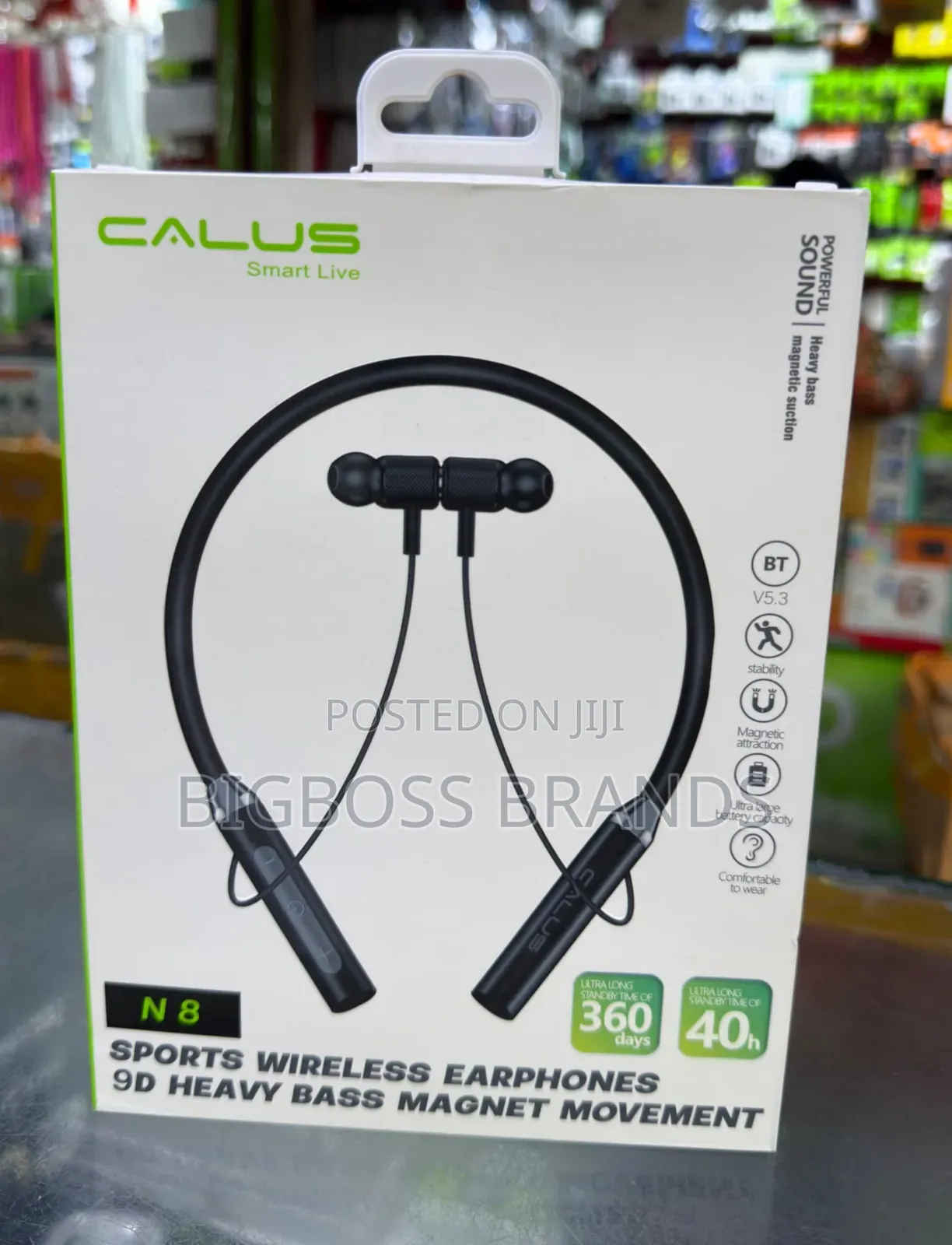 Calus Wireless Neckband Earphone N8