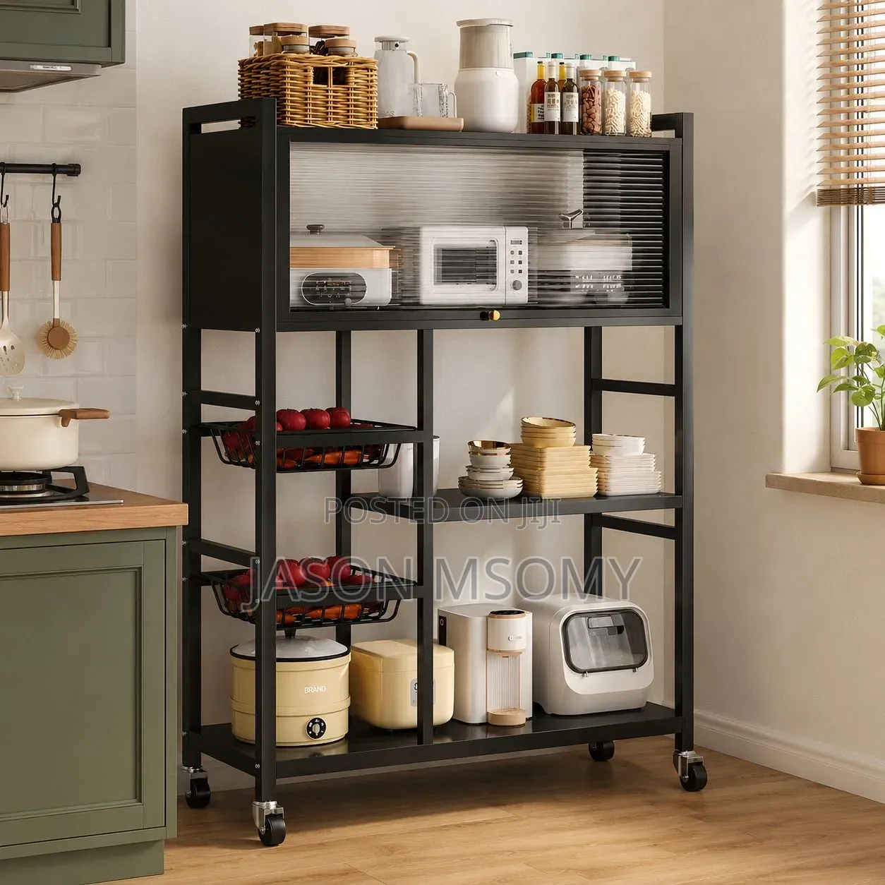 *#Multi-Tier Kitchen Appliances Rack.