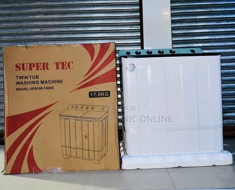 Super Tec Washing Machine Kg 17 Manual Twins Tube **