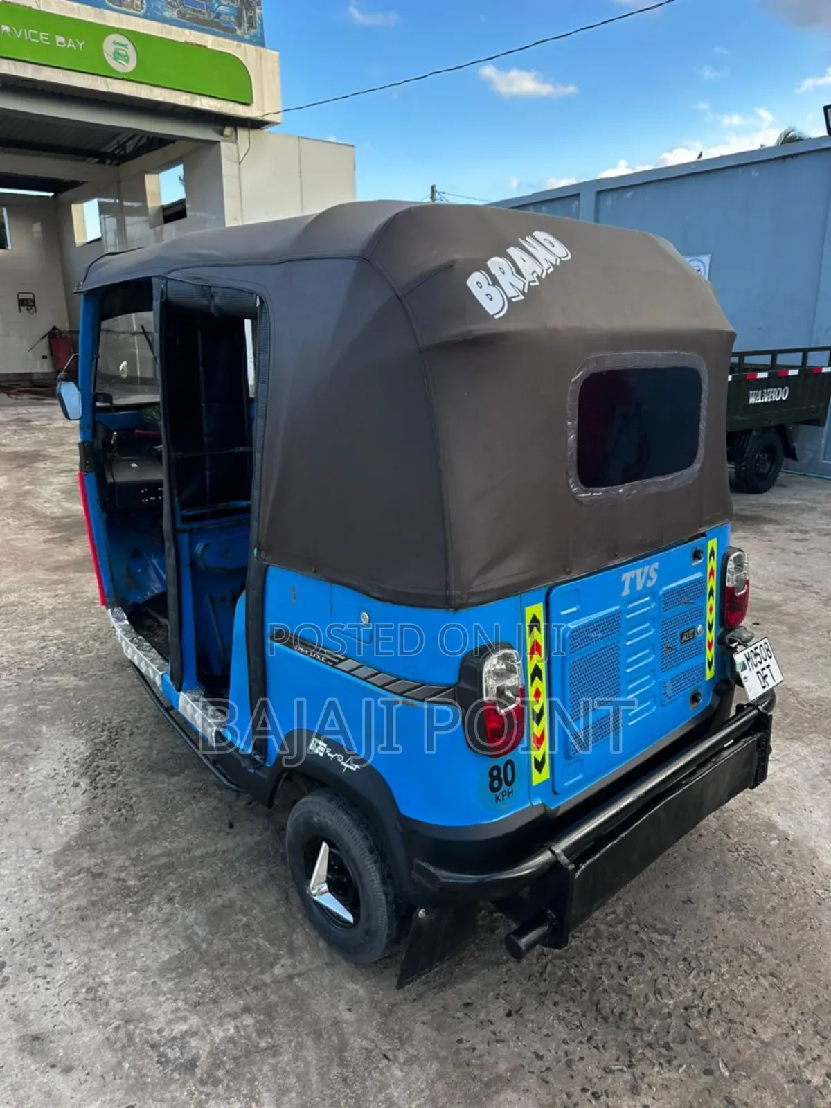 TVS King Deluxe Plus iTouch Start 2023 Blue
