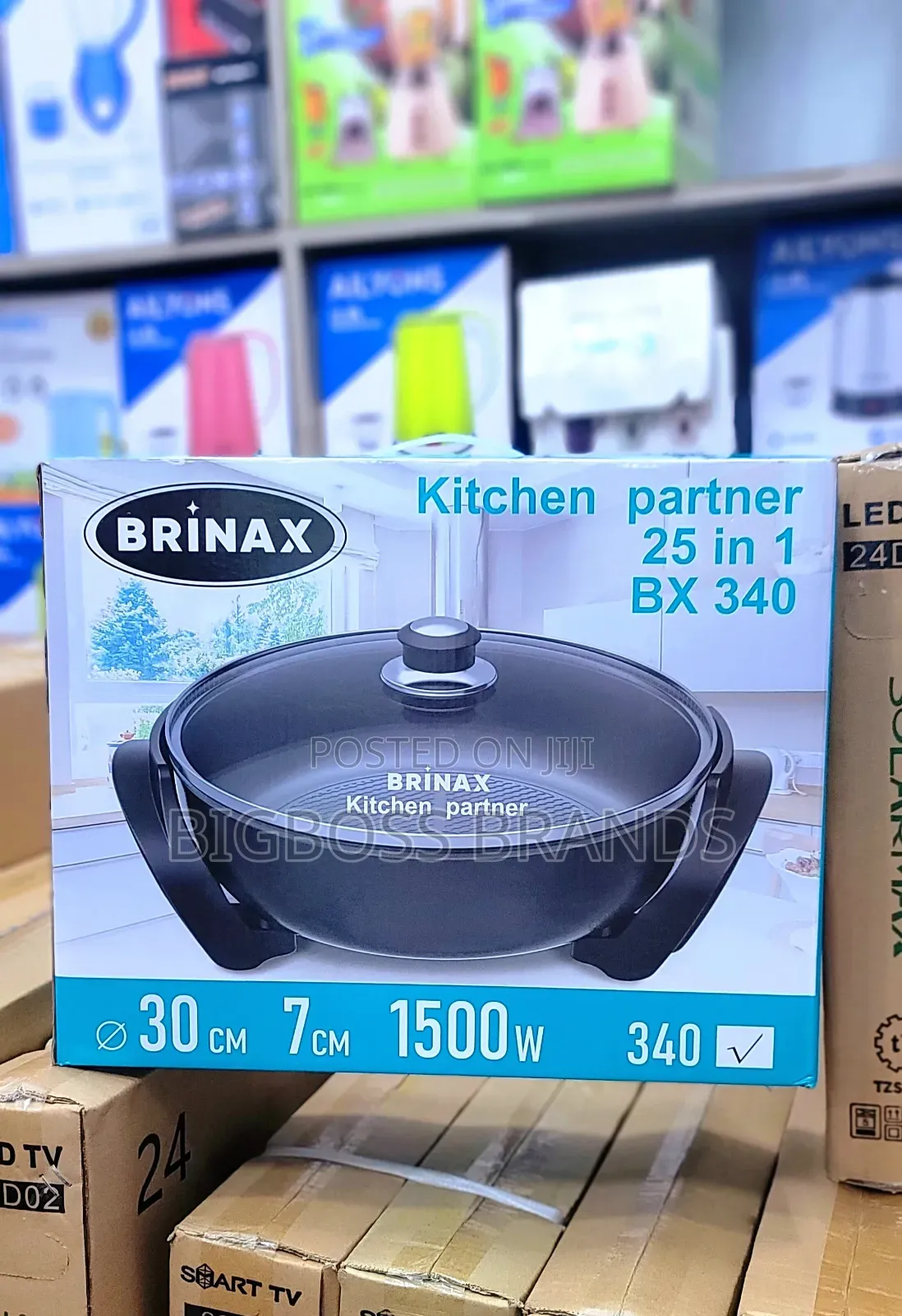 Brinax Electric Frying Pan 3 Liters