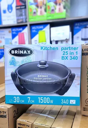 Brinax Electric Frying Pan 3 Liters