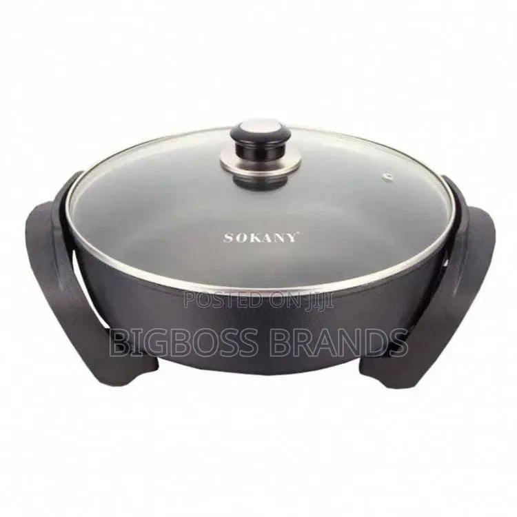 Sokany Electric Frying Pan 3 Liters 1500 Watts