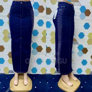 Cargo Jeans Skirtes
