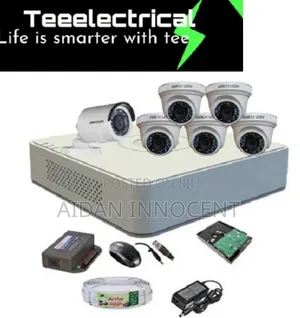 Hik Visi9n CCTV 6 Camera Full Set