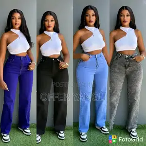 Ladies Jean's Wide Leg