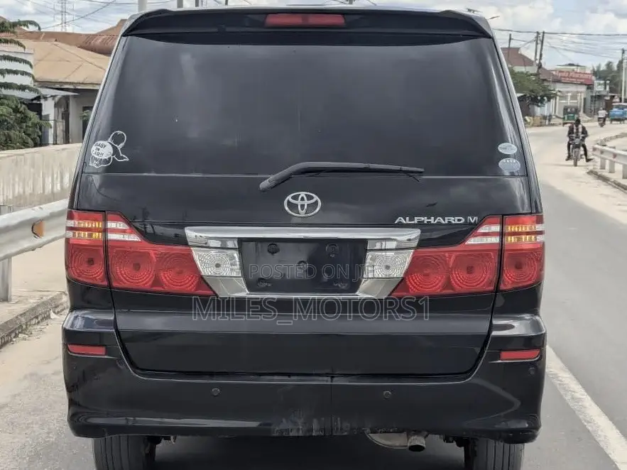 Toyota Alphard 2007 Black
