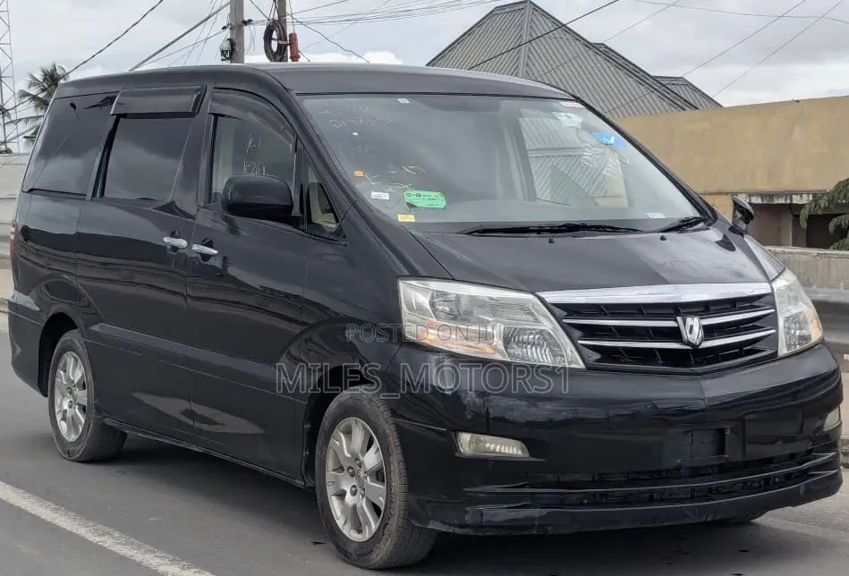 Toyota Alphard 2007 Black