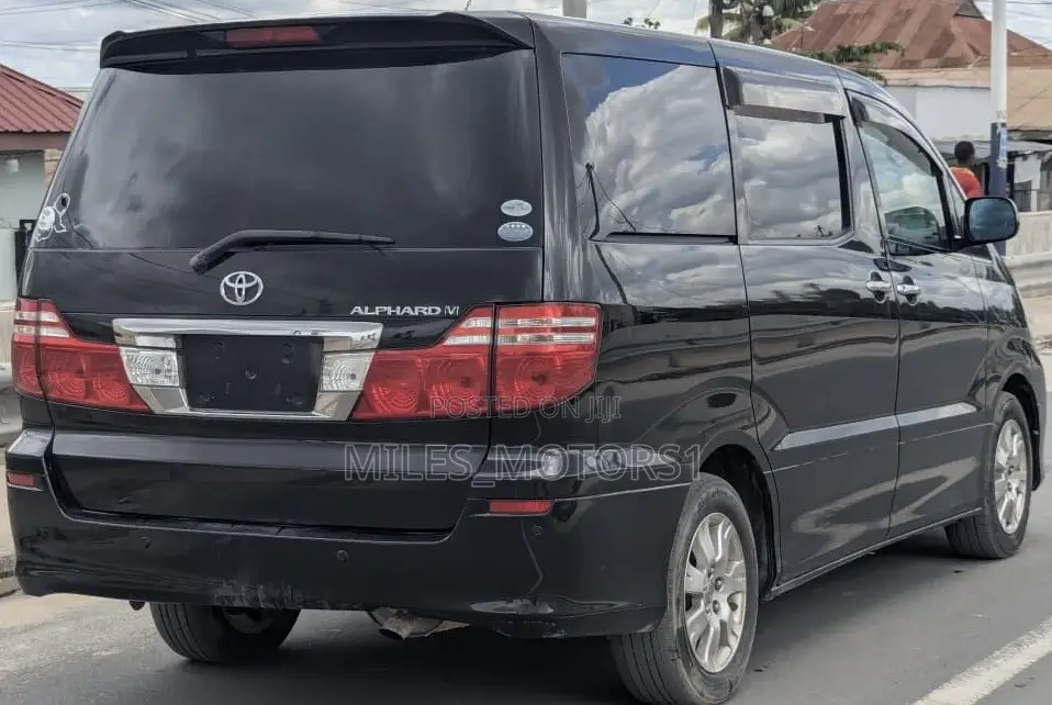 Toyota Alphard 2007 Black