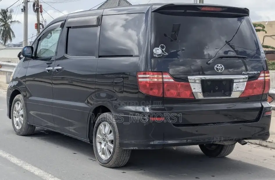 Toyota Alphard 2007 Black