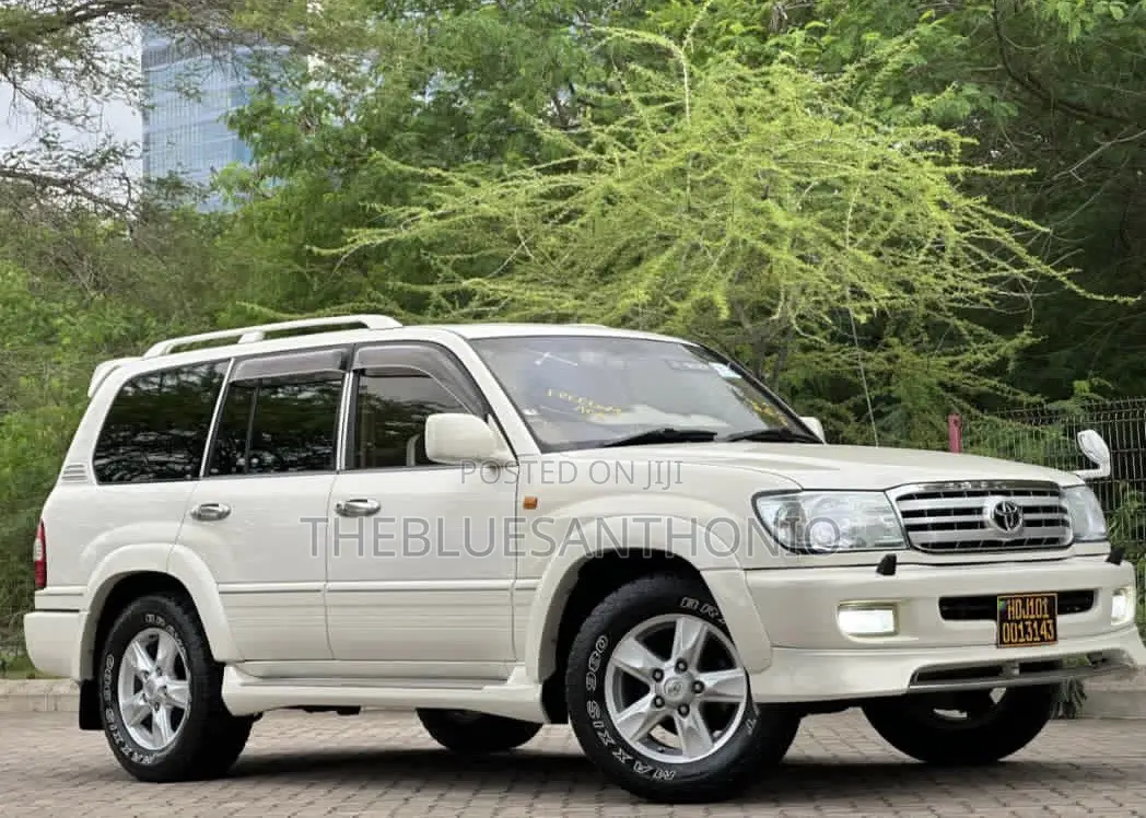 Toyota Land Cruiser 1999 White