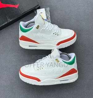 White Jordan Retro Starfish ( Ngozi Tupu)