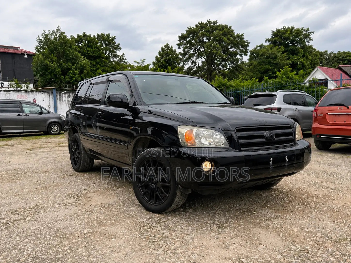 Toyota Kluger 2007 Black