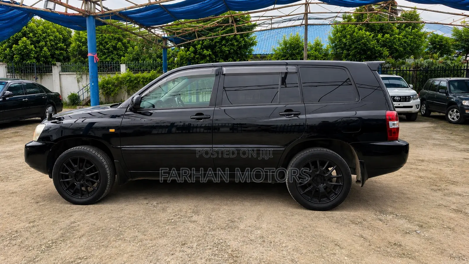 Toyota Kluger 2007 Black