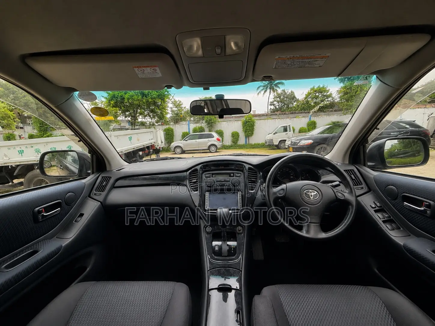 Toyota Kluger 2007 Black