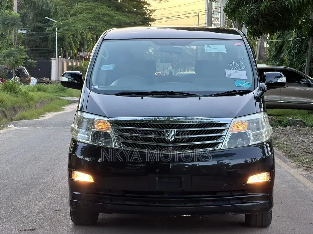 Toyota Alphard 2007 Black