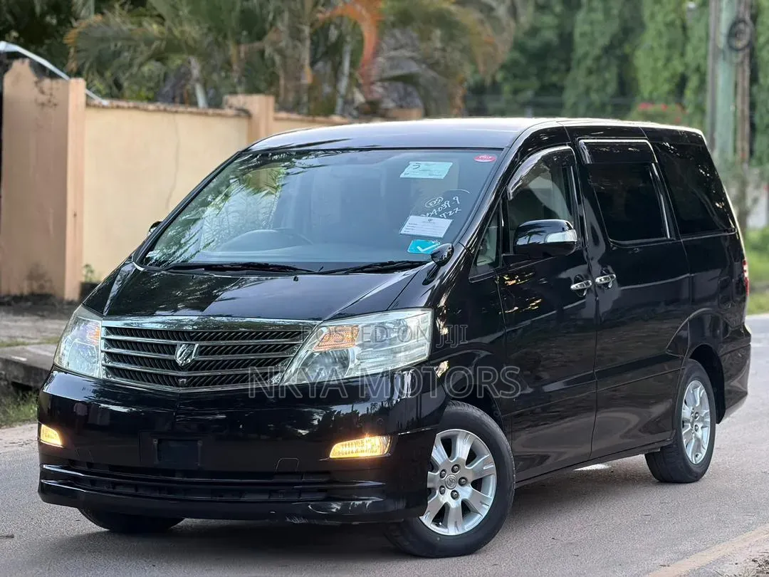 Toyota Alphard 2007 Black
