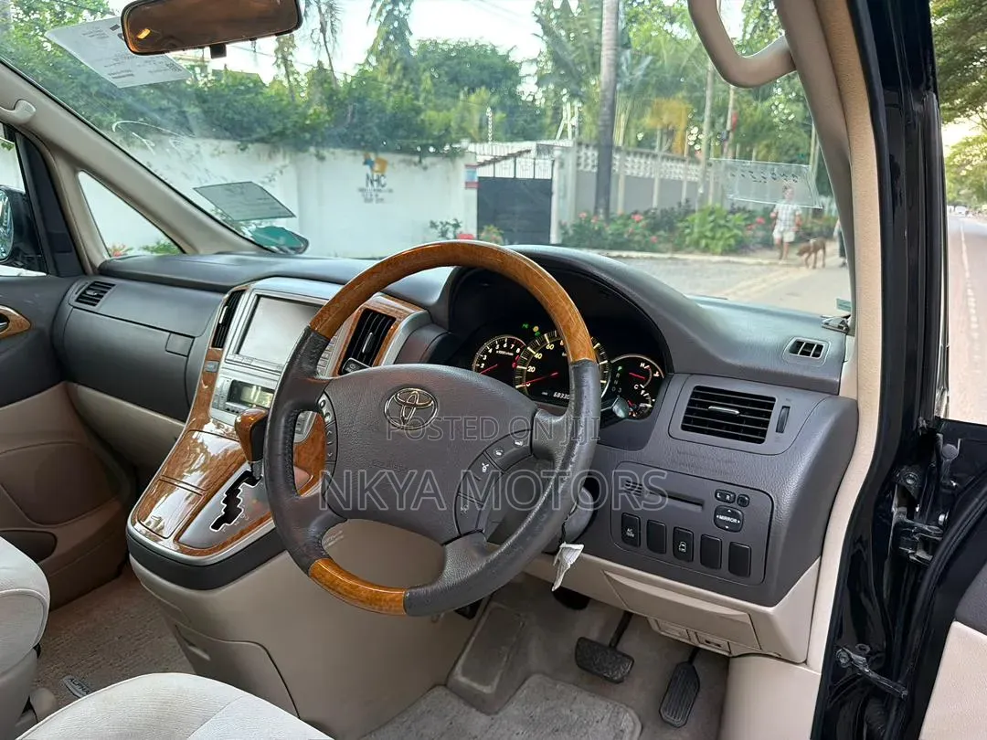 Toyota Alphard 2007 Black