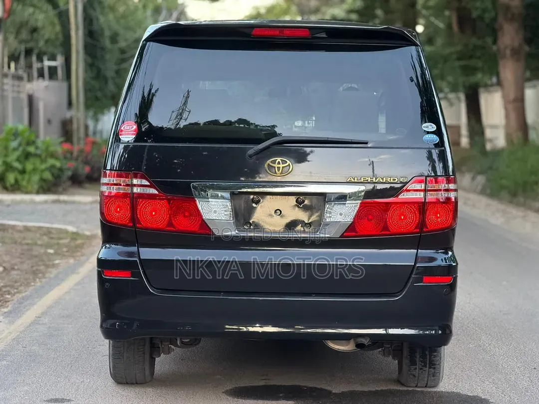 Toyota Alphard 2007 Black