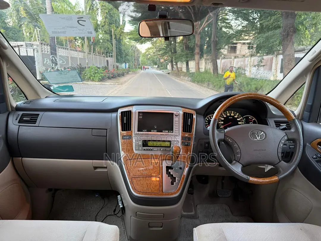 Toyota Alphard 2007 Black
