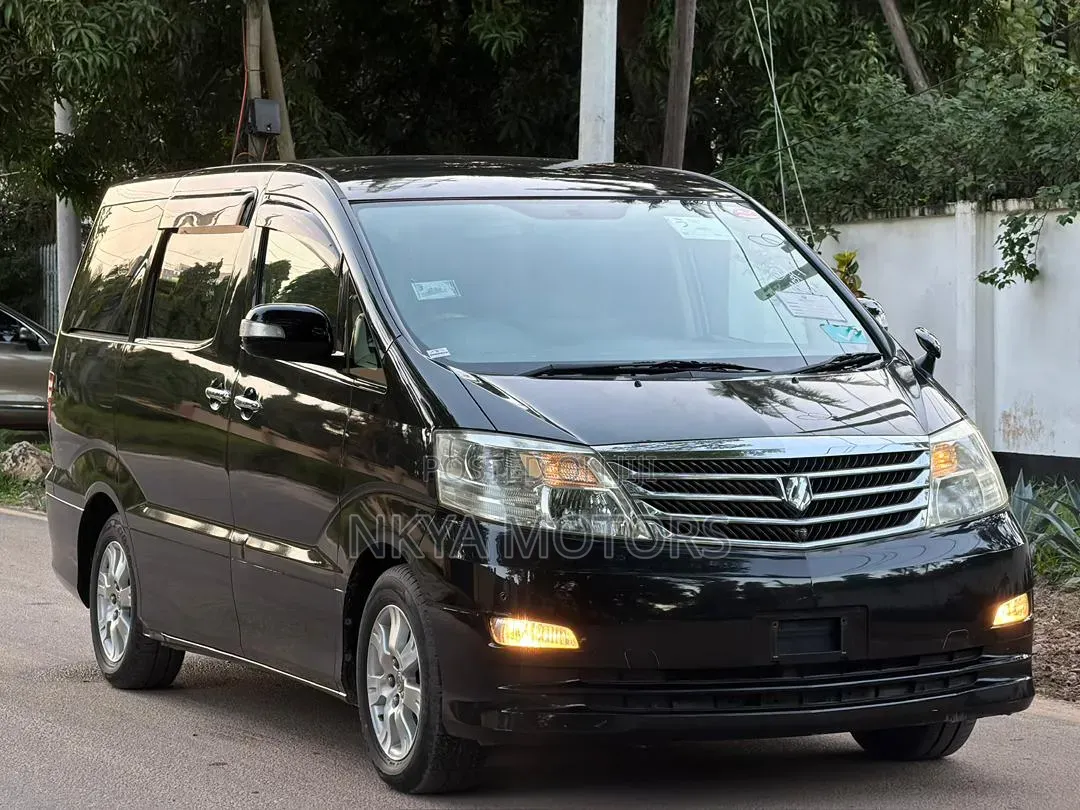 Toyota Alphard 2007 Black