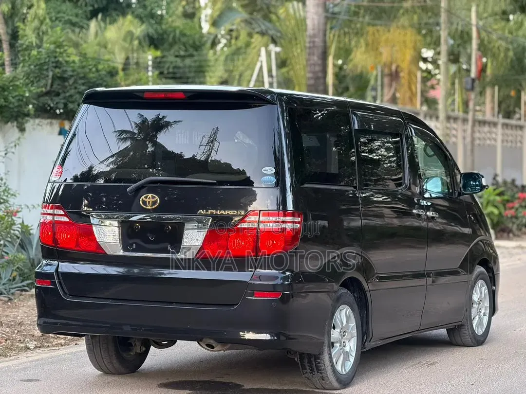 Toyota Alphard 2007 Black