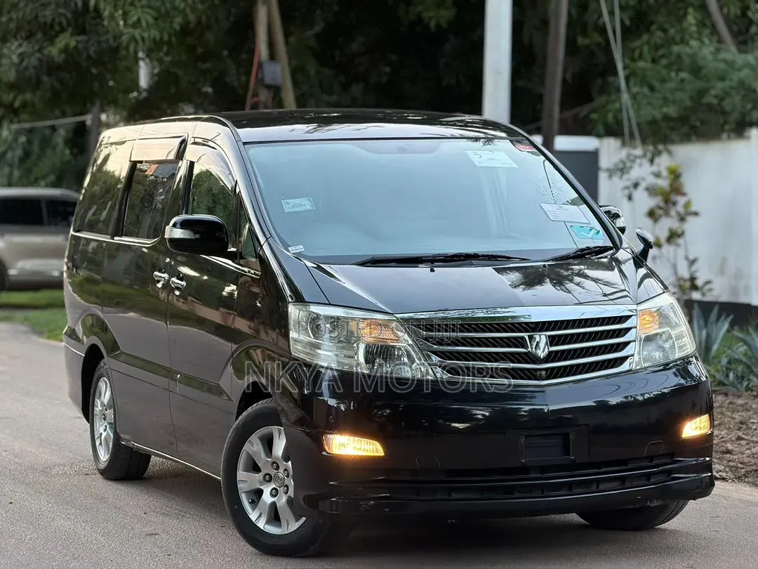 Toyota Alphard 2007 Black
