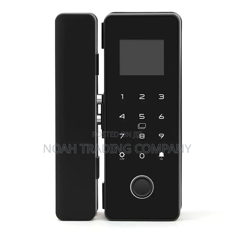 Glass Door Smart Lockd