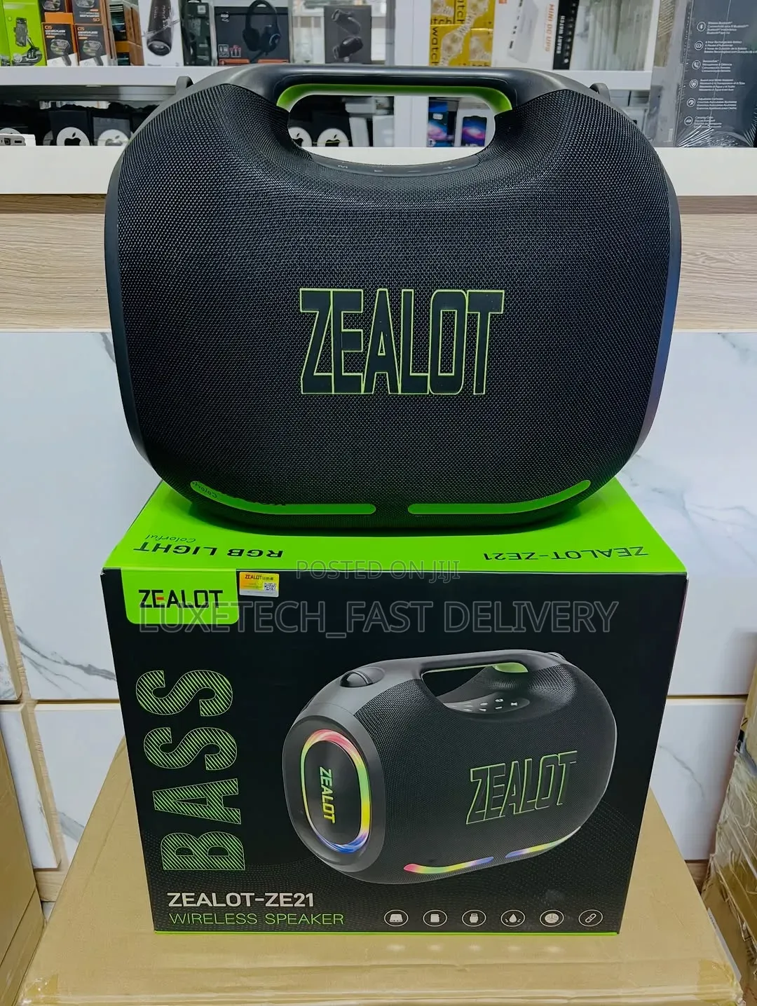 Zealot Ze21 Wireless Party Speaker 250w Featuring RGB Lighting