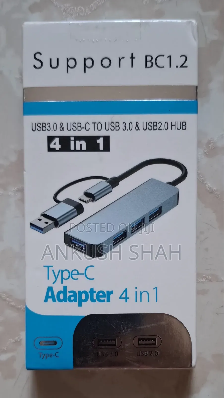 Dual Pin 4 Port Usb Extender
