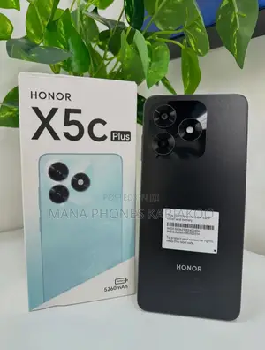 New Honor X5c Plus 128 GB Black