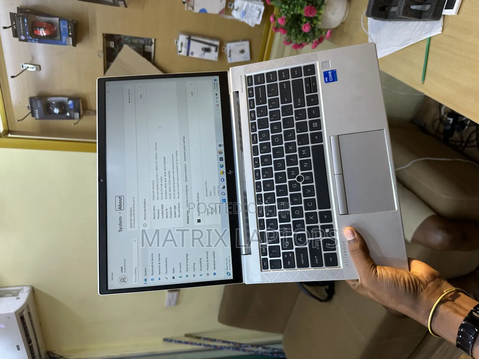 Laptop HP ZBook Fury 15 G8 16GB Intel Core i7 SSD 512GB