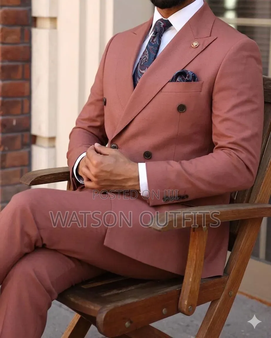 Men's New and Original Suits 2 PCS Jackets and Pants Well Designed