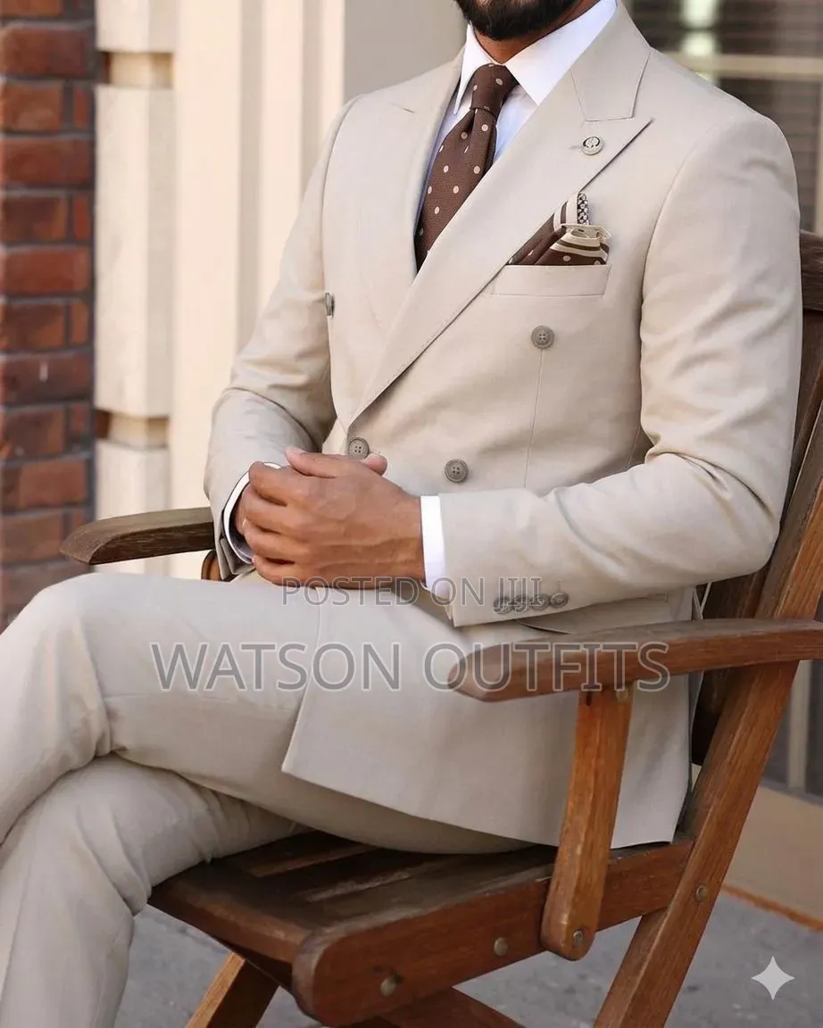 Men's New and Original Suits 2 PCS Jackets and Pants Well Designed