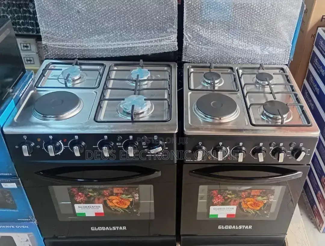 *Gas Cooker* 
*Gs-Kz580*| at *430,000*
*Gs-Kz650*
*Plate 3 Gas +1 Umeme*