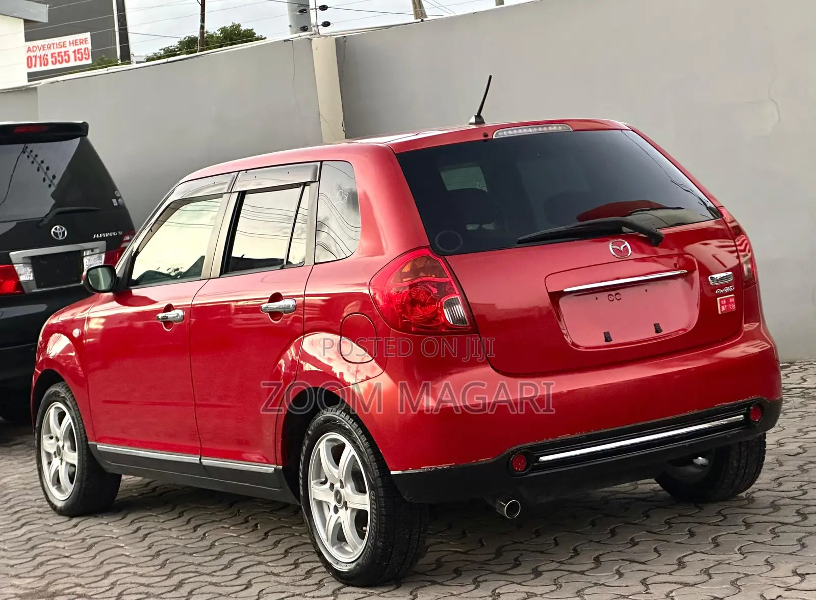 Mazda Verisa 2008 Maroon