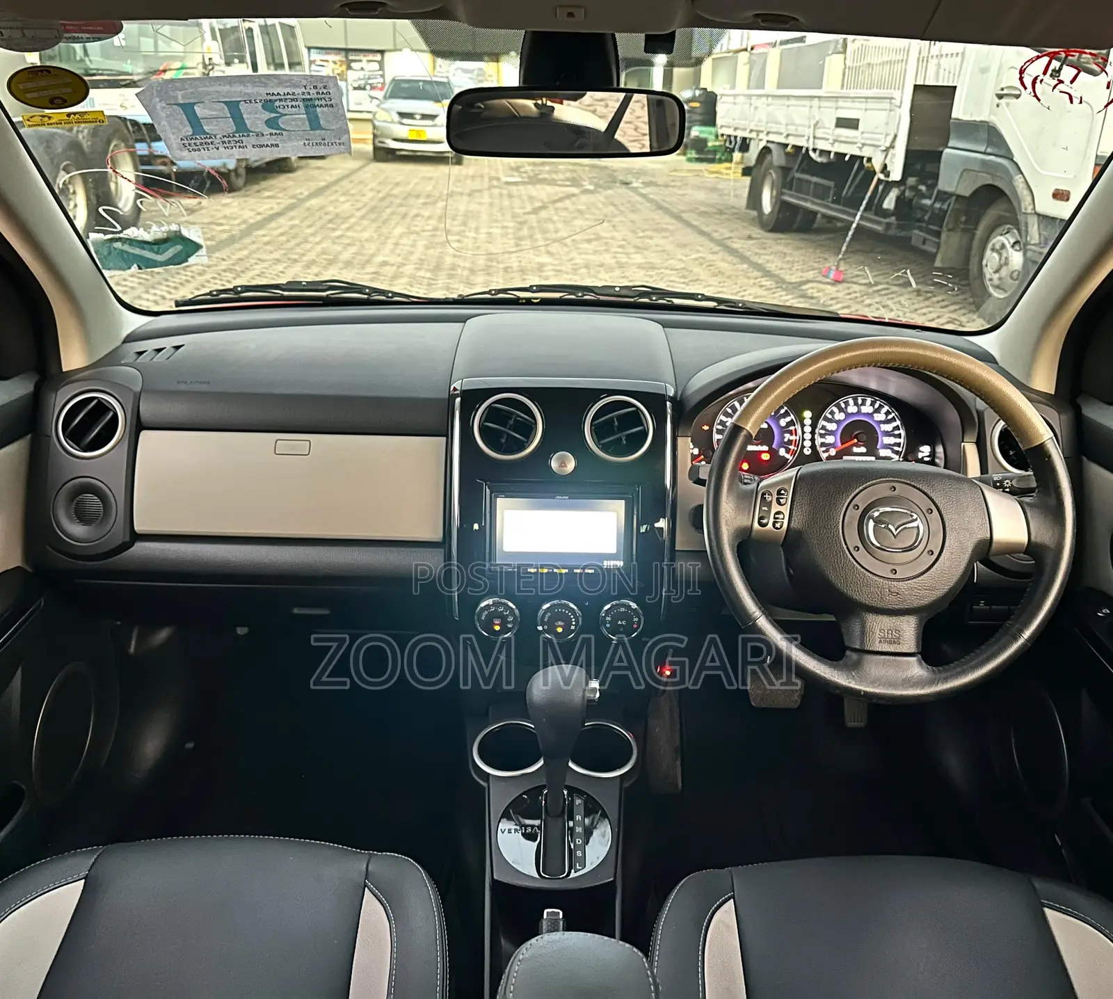 Mazda Verisa 2008 Maroon