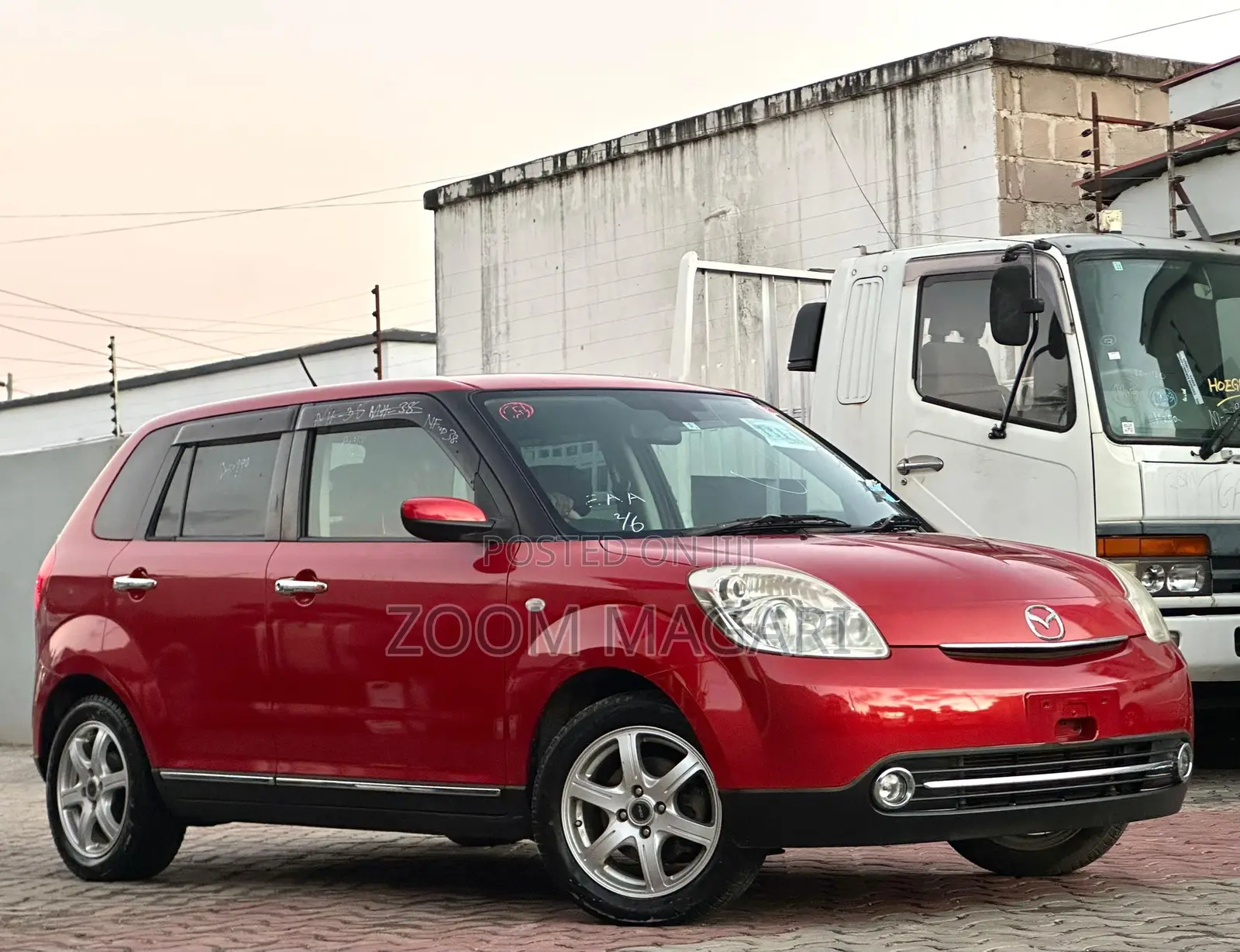 Mazda Verisa 2008 Maroon