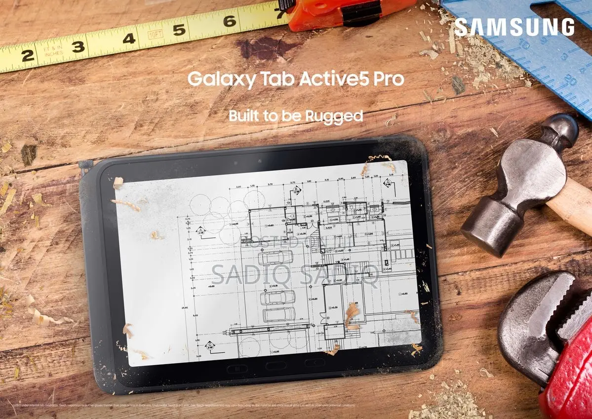 New Samsung Galaxy Tab Active5 Pro 256 GB Black
