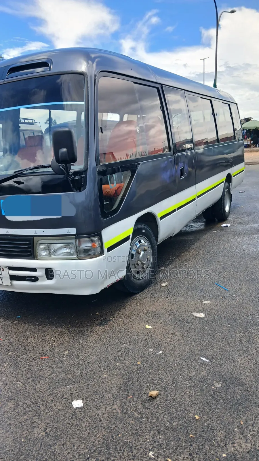 Toyota Coaster 2003 Silver