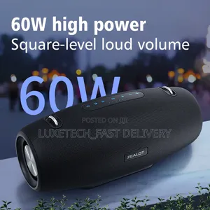 Zealot S67 Portable Bluetooth Speaker 60w