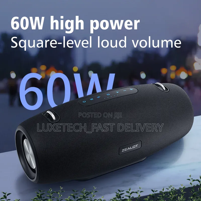 Zealot S67 Portable Bluetooth Speaker 60w