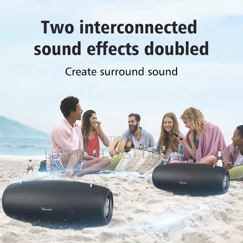 Zealot S67 Portable Bluetooth Speaker 60w