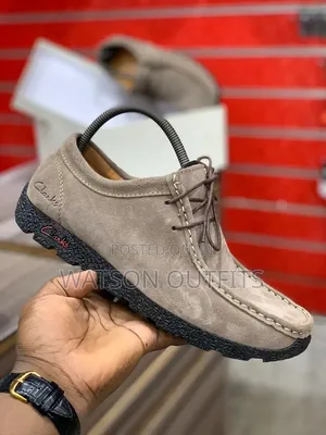 Men's New and Original Leather Shoes Clarks 5-Beautiful Colours